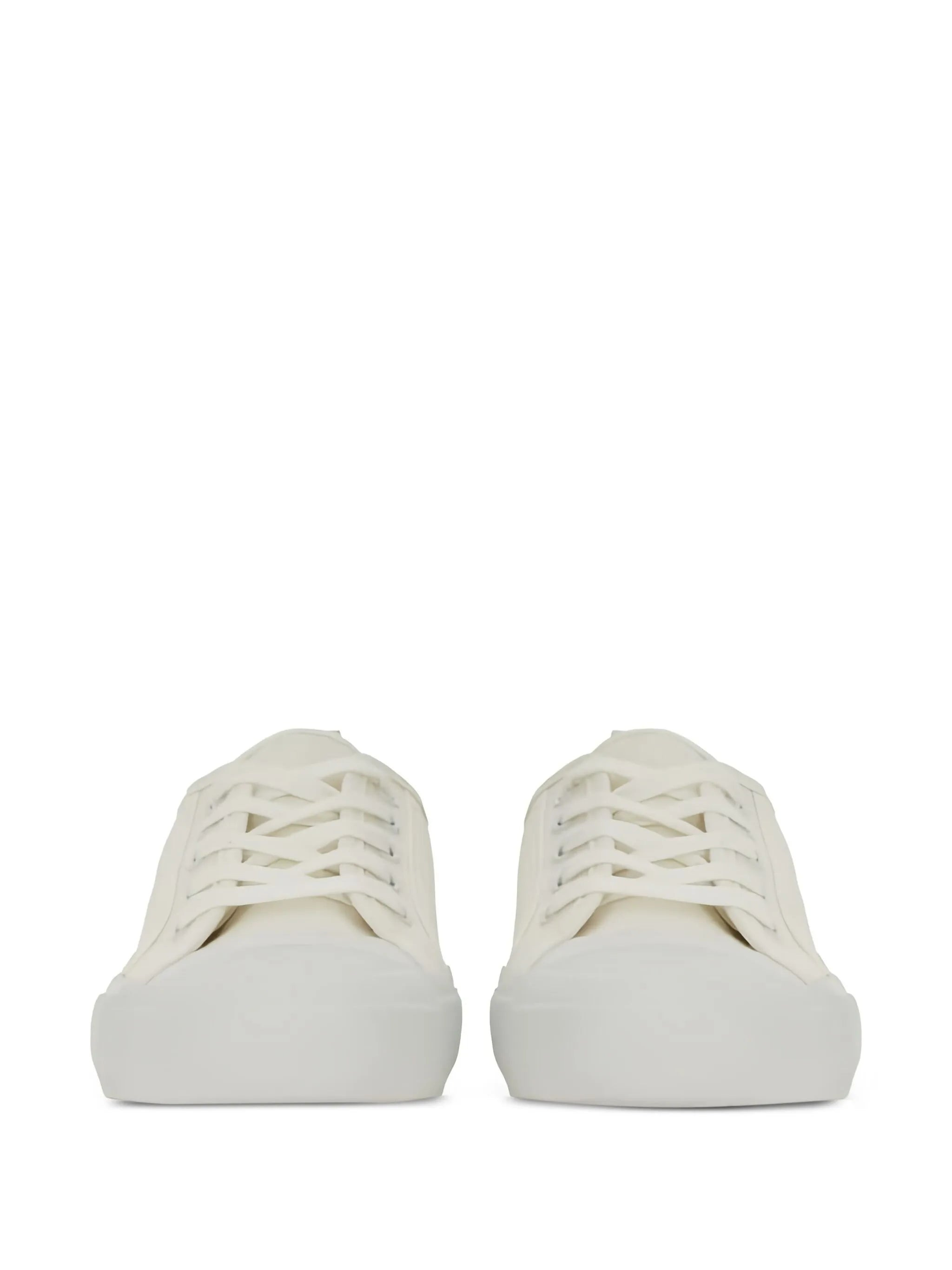 canvas low-top sneakers - 3