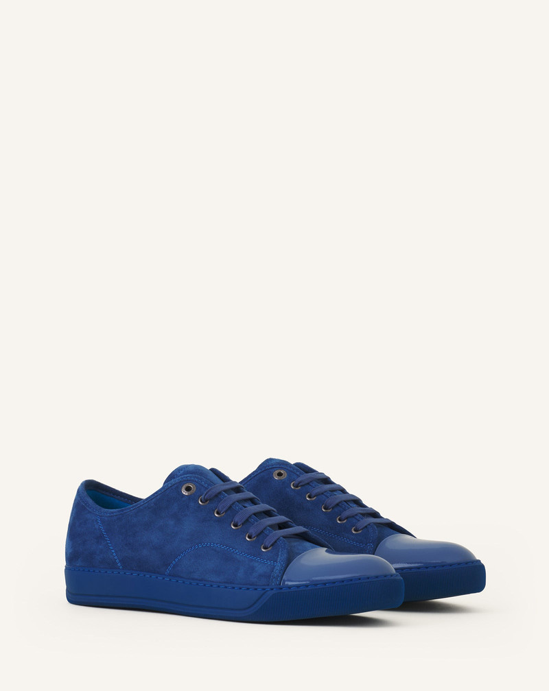 Lanvin DBB1 PATENT LEATHER AND SUEDE SNEAKERS outlook