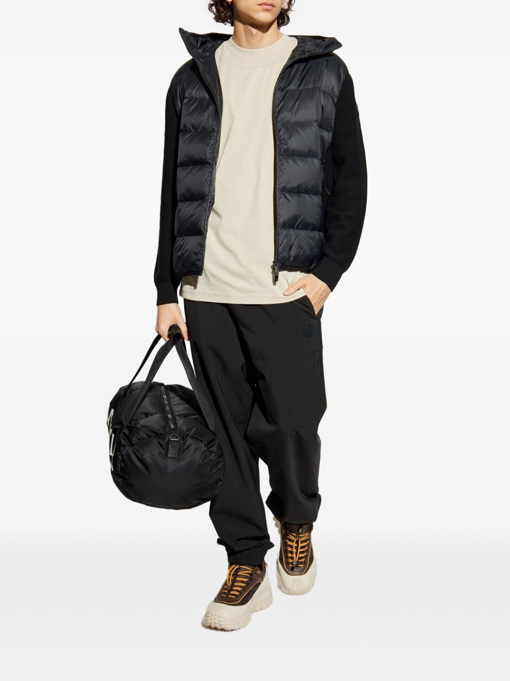 panelled hooded jacket - 2