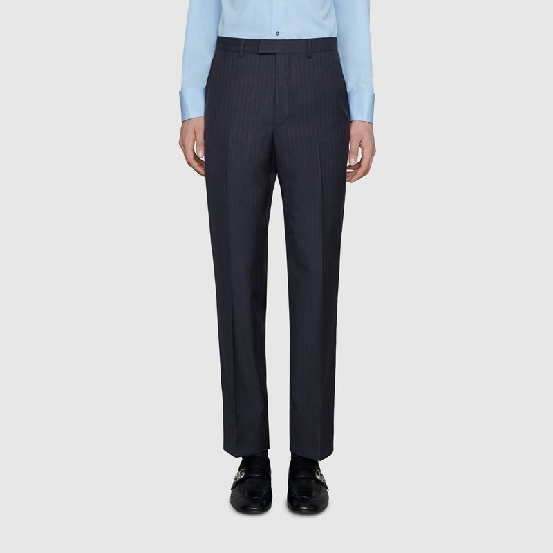 Fitted Gucci pinstripe suit 5