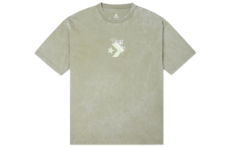 Converse Converse Summer Activity Surf Graphic T-Shirt 'Green' 10022772-A02 outlook