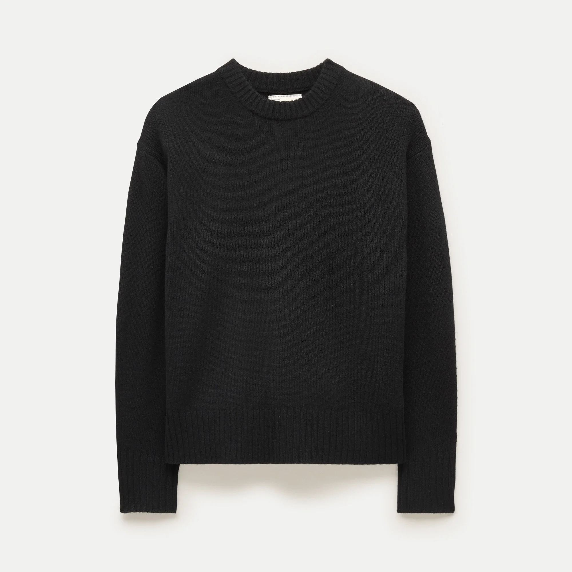 Oversized cashmere crewneck sweater - 1