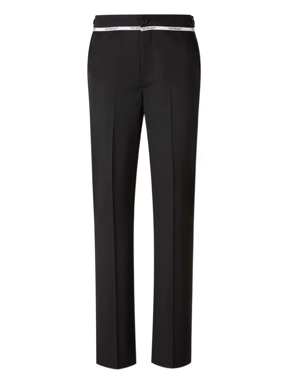 logo embroidery trousers - 1