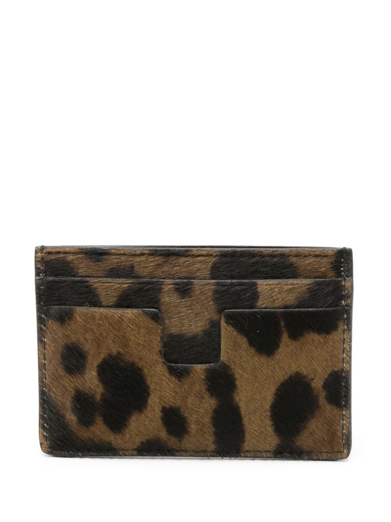 TOM FORD logo-appliqué cardholder outlook