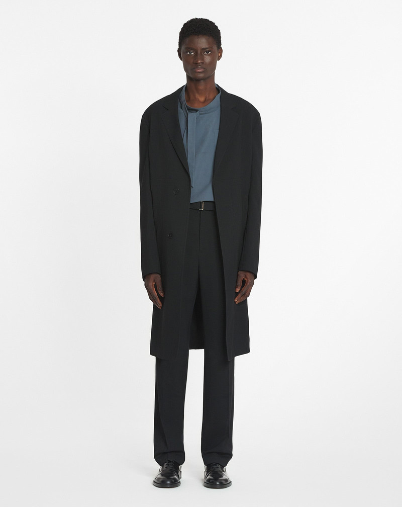 Lanvin FLUID COTTON ASCOT COLLAR TOP outlook