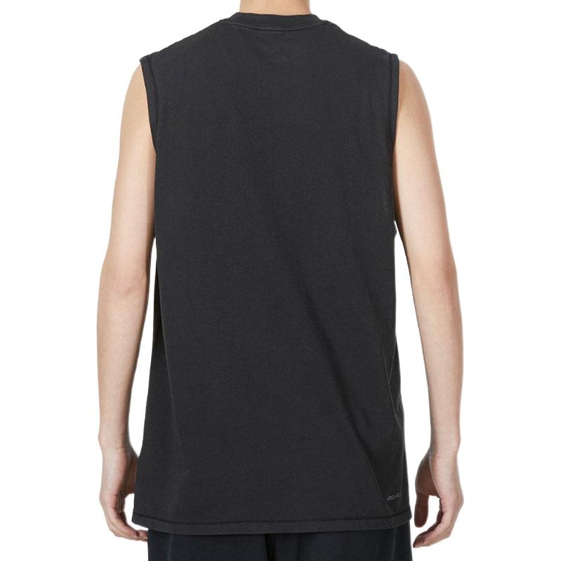 Air Jordan Casual Breathable Running Solid Color Sports Basketball Breathable Vest Black DM1828-010 - 4