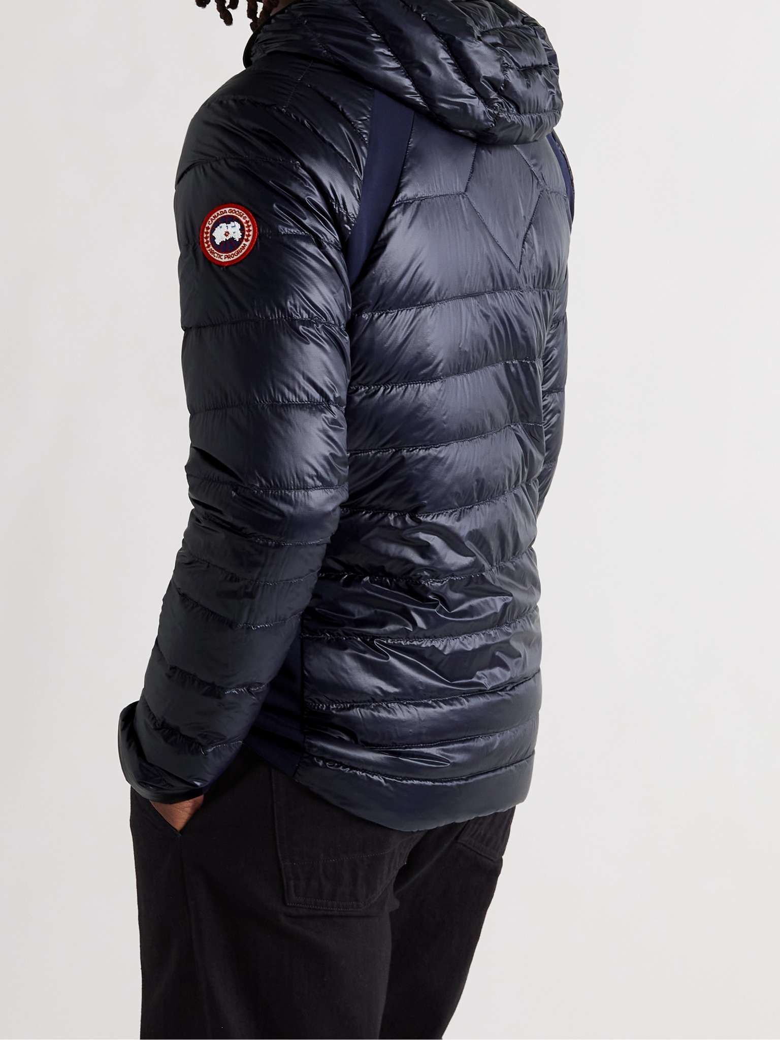 Hybridge Lite Slim-Fit Quilted Shell Hooded Down Jacket - 4