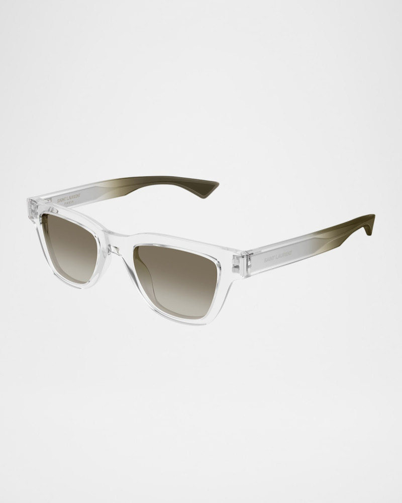Men's SL 789 Jacquesm Acetate Rectangle Sunglasses 3
