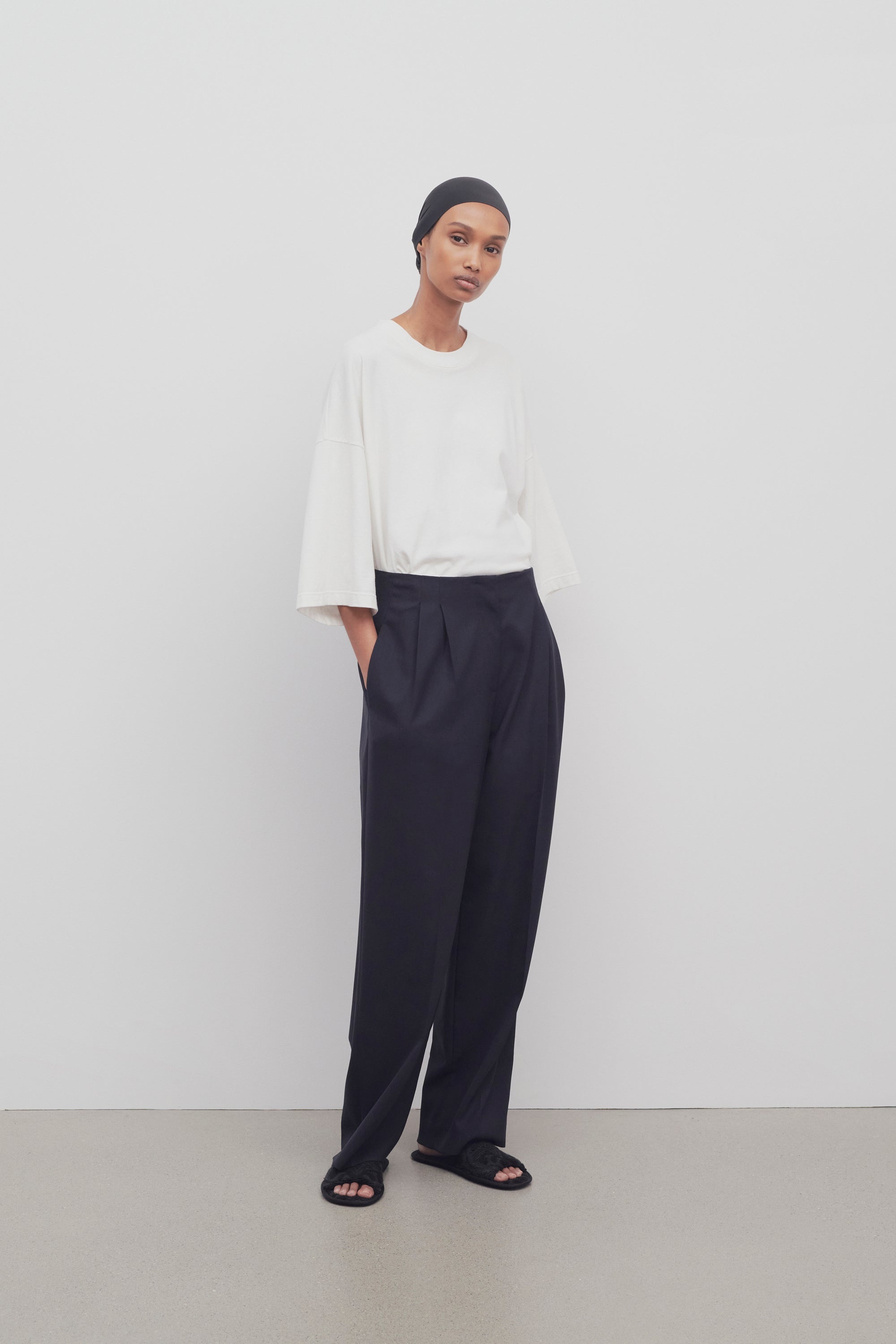 Lonan Pant in Virgin Wool - 3