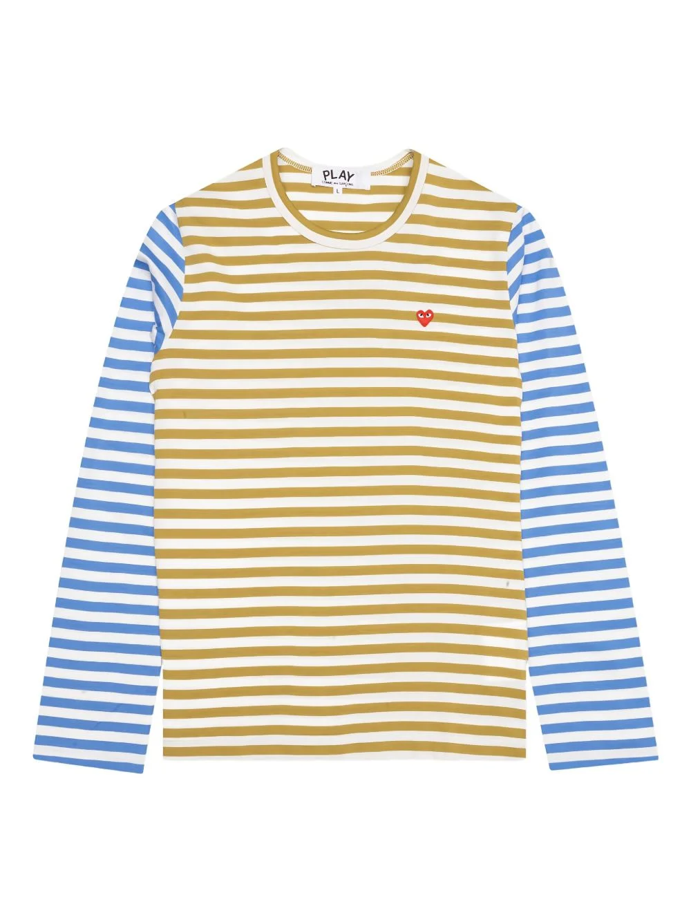striped long-sleeve T-shirt - 1