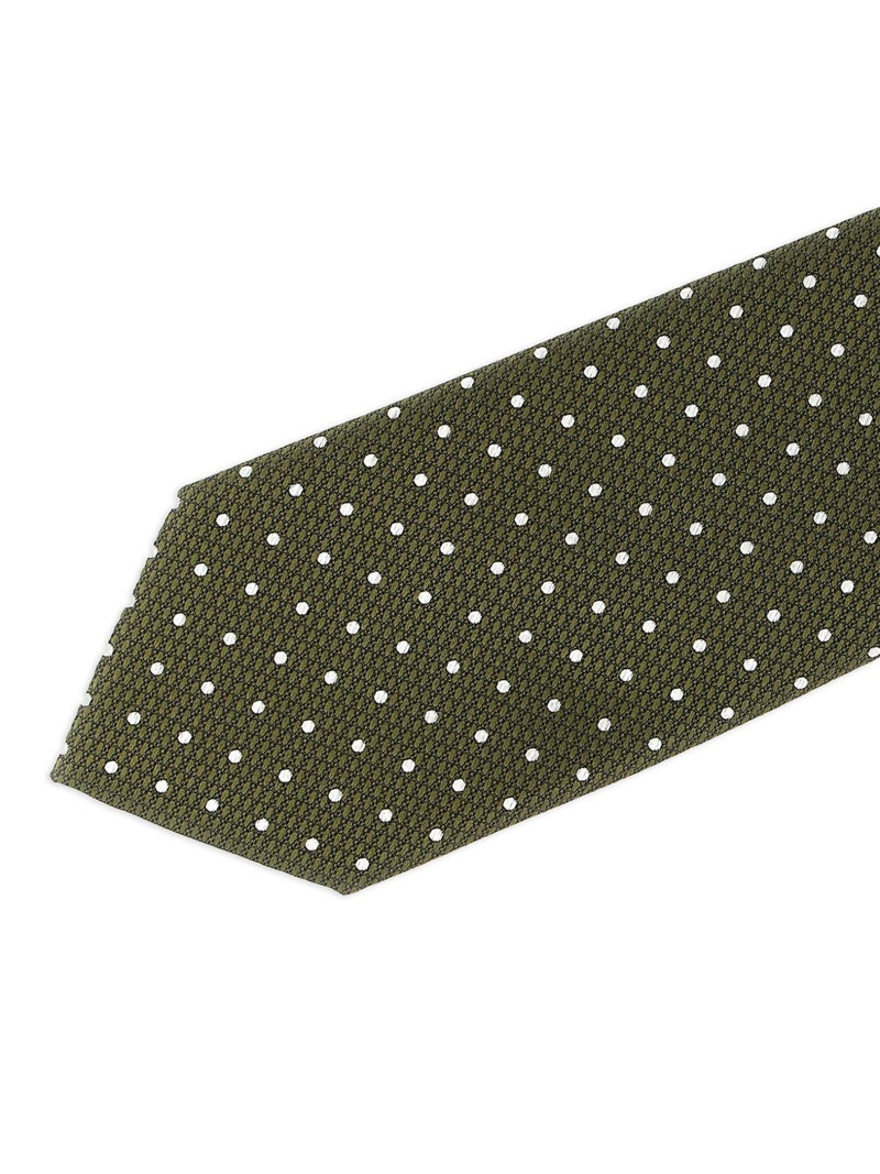 TOM FORD polka-dot jacquard tie outlook