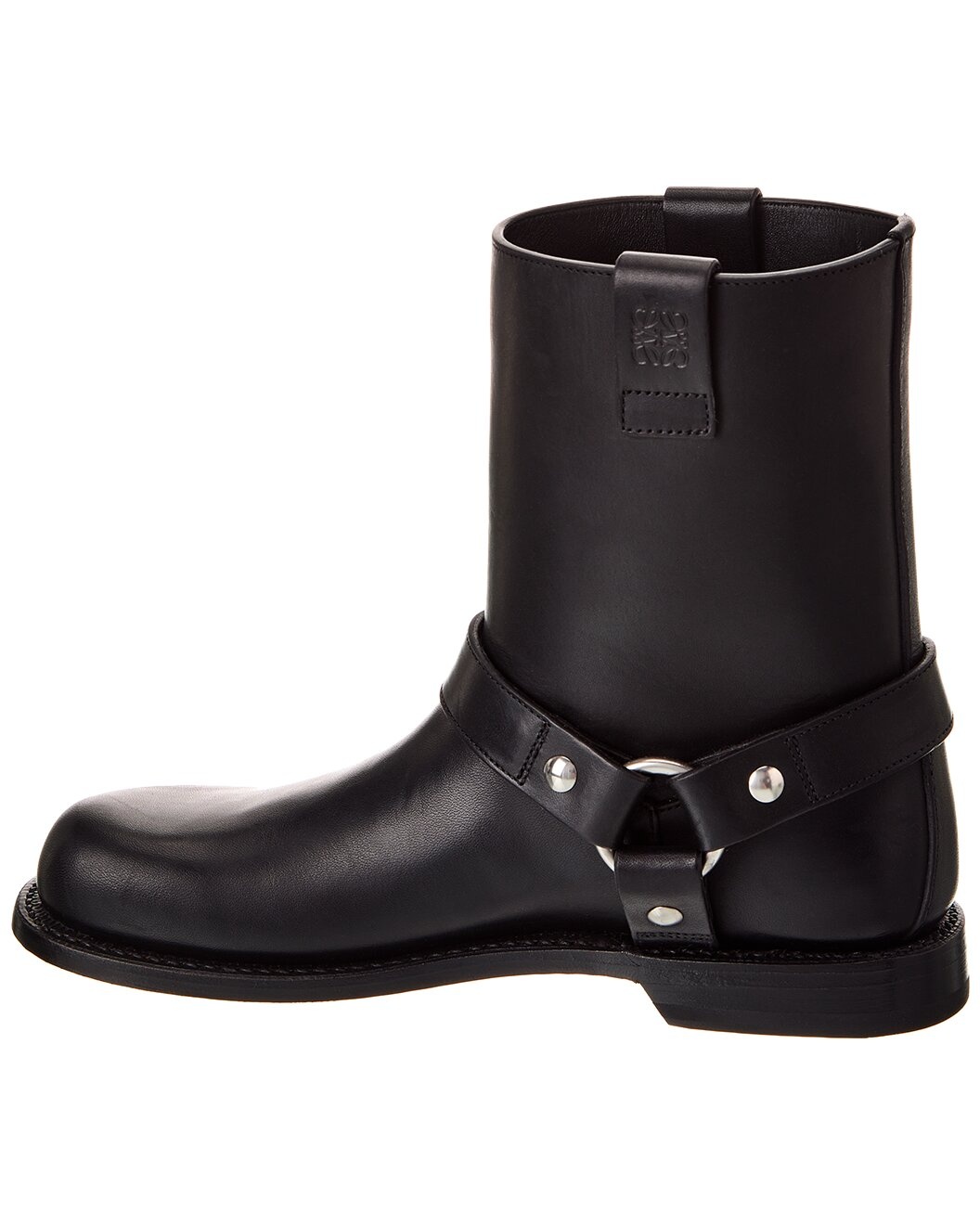 Loewe Campo Leather Biker Boot - 2