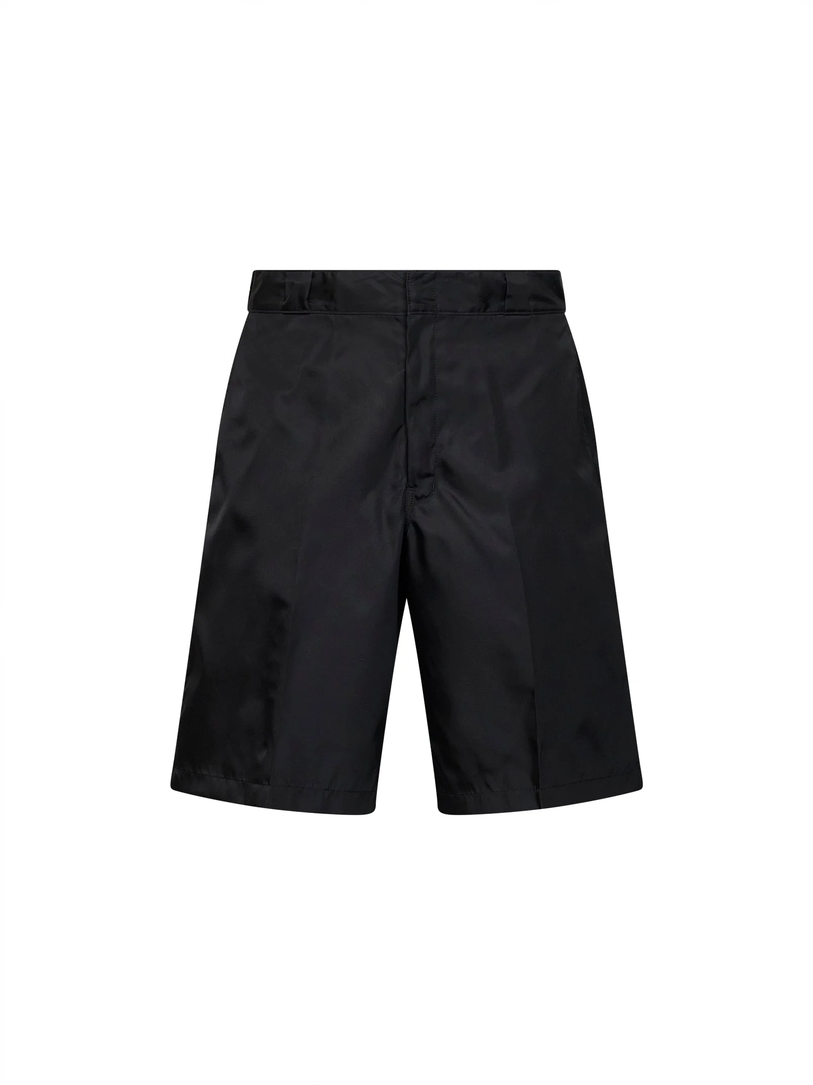 Prada Abbigliamento Men Black Re-Nylon Bermuda Shorts - 1