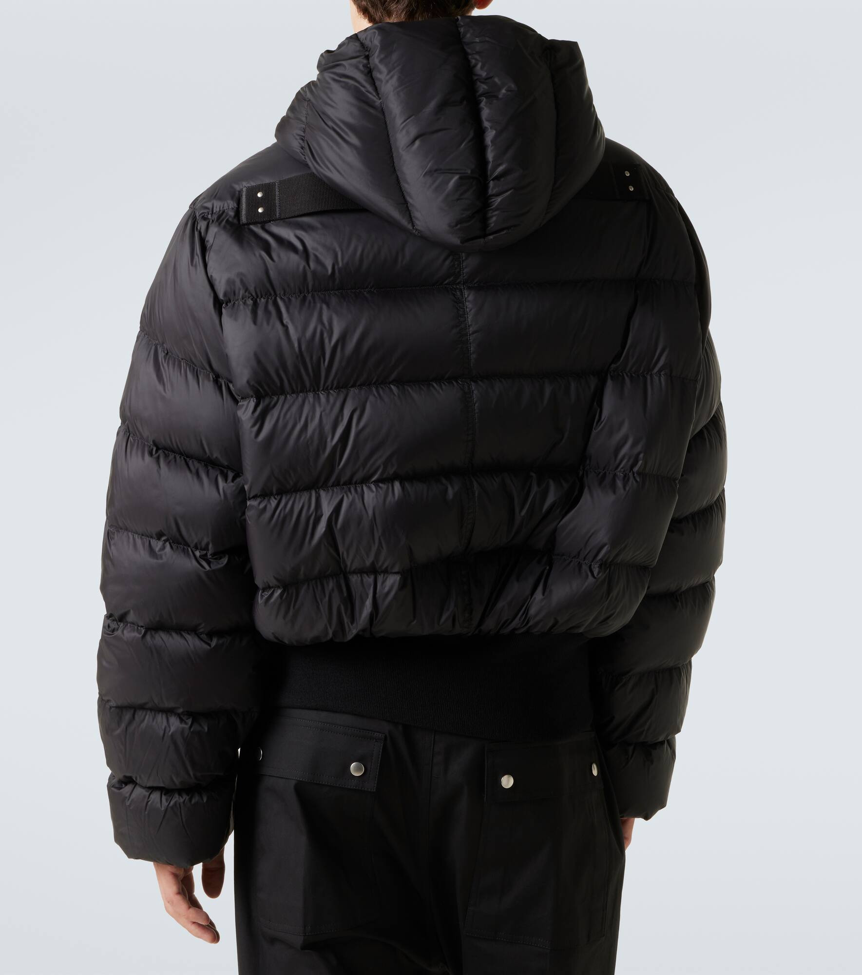 Hooded down jacket - 4