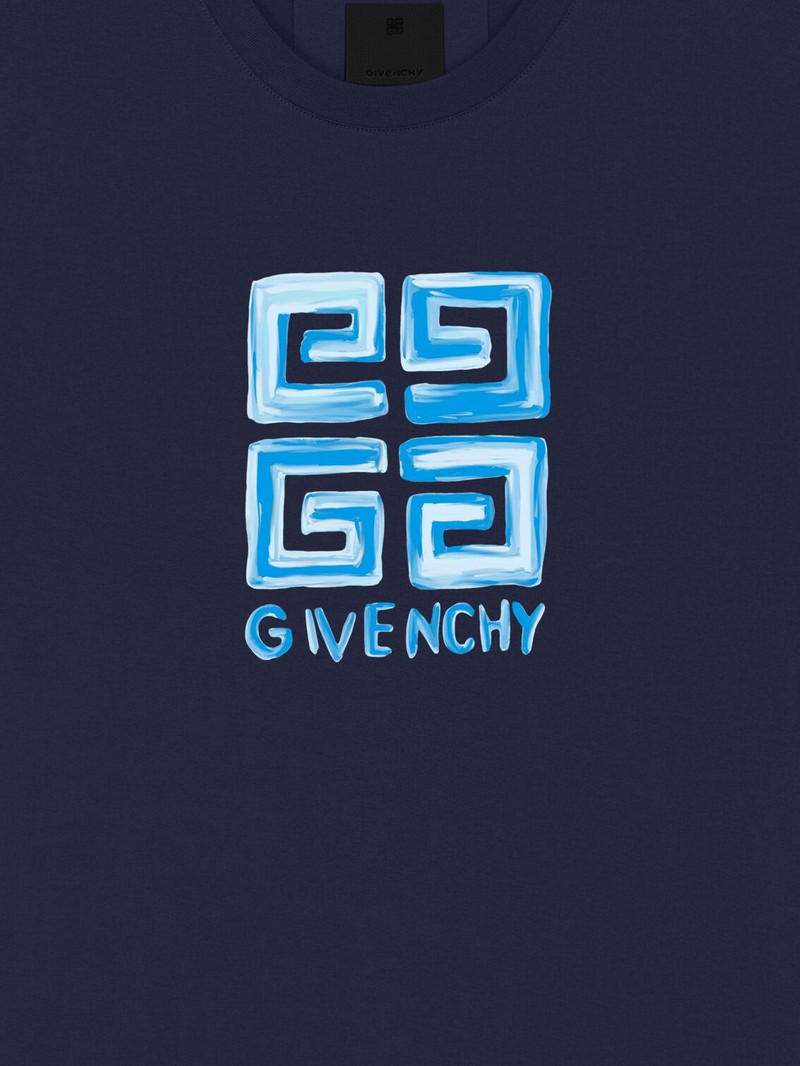 4G MULTICOLOR SLIM FIT T-SHIRT IN COTTON 5