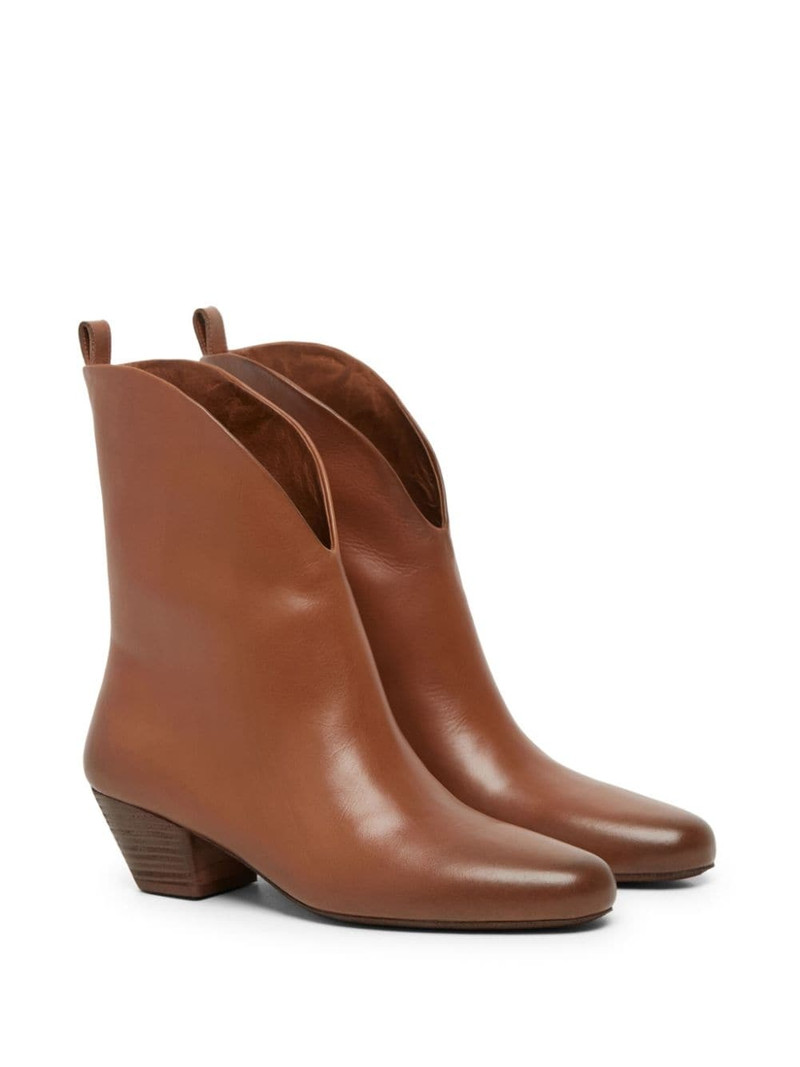 Marsèll cut-out leather ankle boots outlook