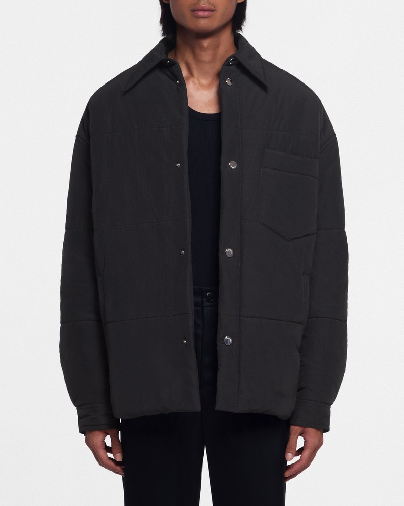 Nanushka Padded Tech Poplin Overshirt outlook