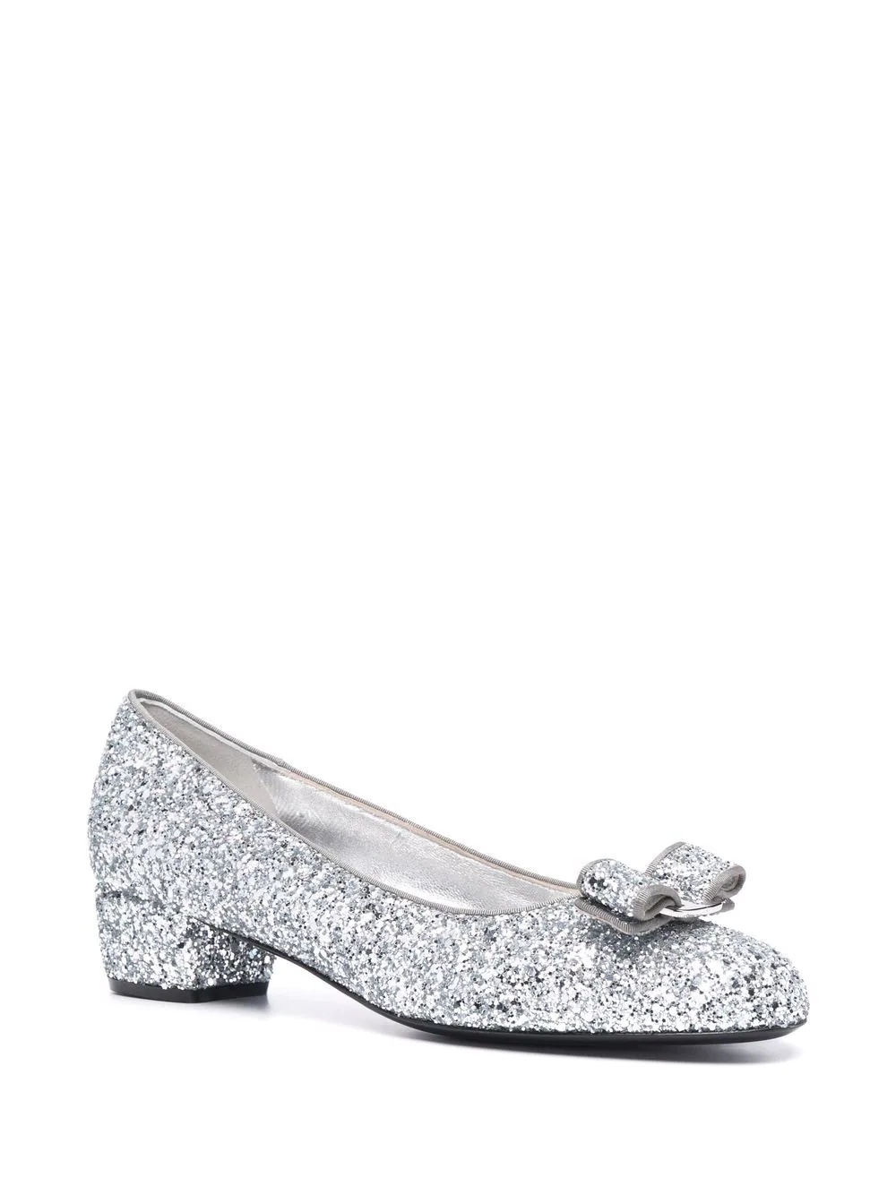 glitter-detail pumps - 2