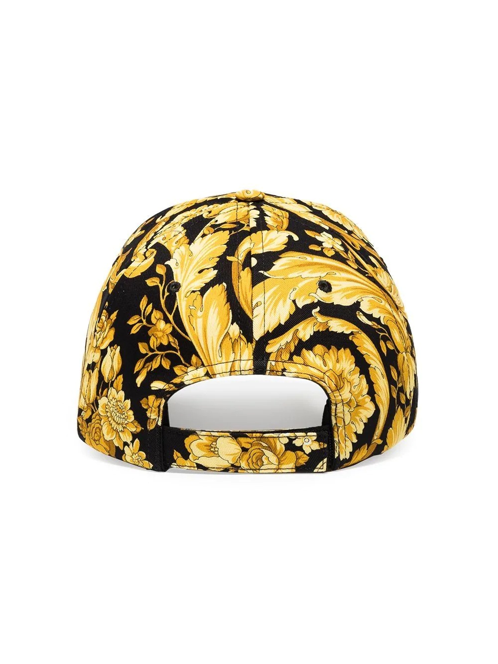Barocco pattern-print cap - 4