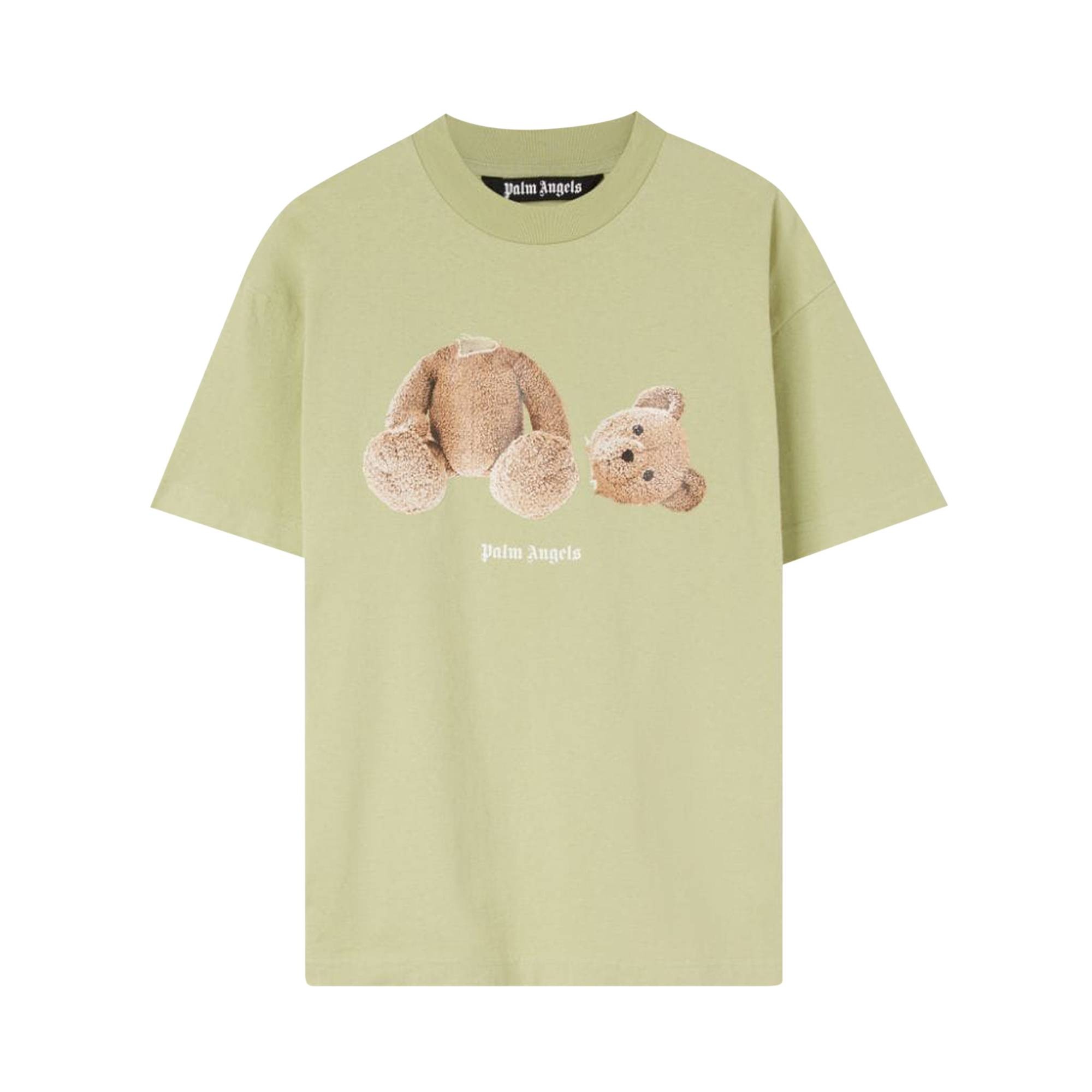 Palm Angels PA Bear Classic Tee 'Mint/Brown' - 1