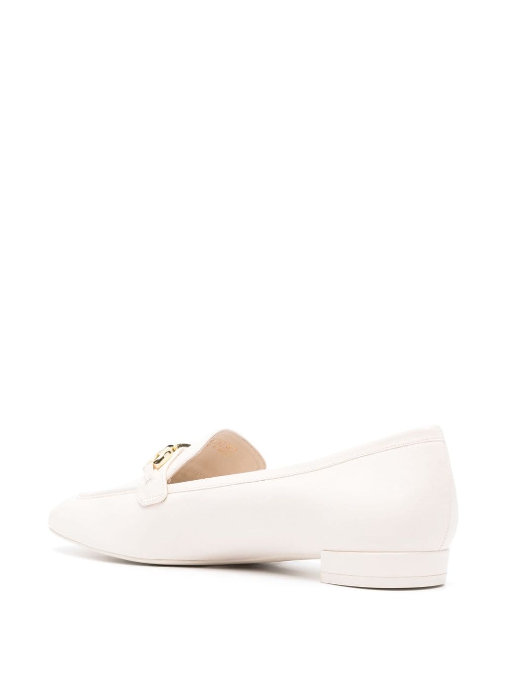 Signature leather loafers - 5