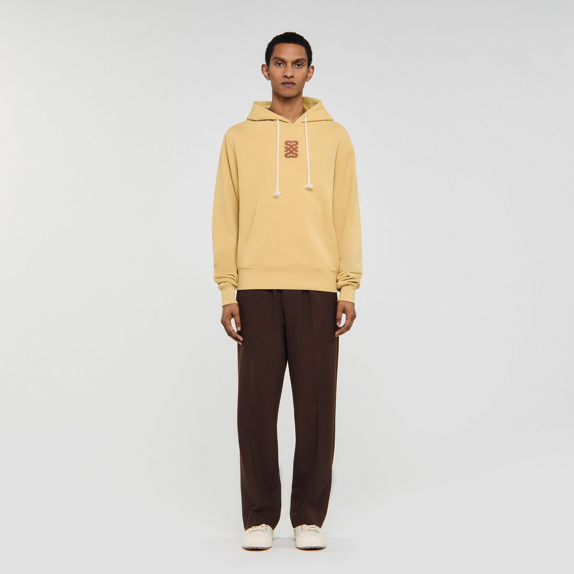 LEATHER PATCH SWEATSHIRT - 2
