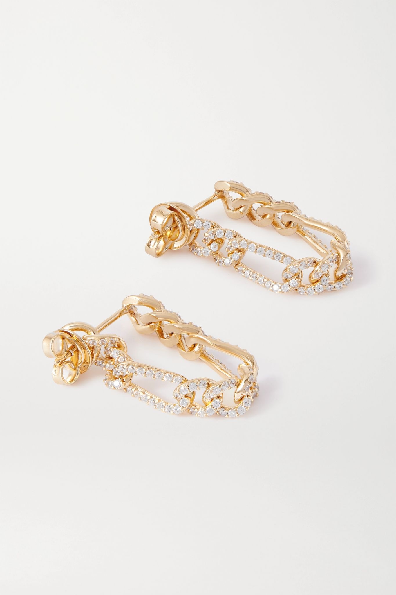 Gold-tone earrings - 3