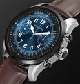 Summit 2 42mm Stainless Steel and Leather Smart Watch, Ref. No. 119439 - 13