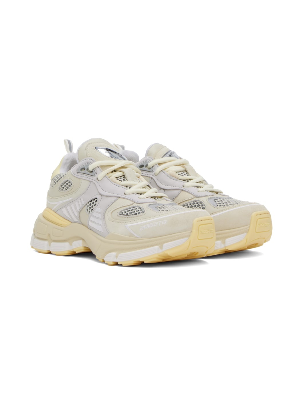 Beige Sphere Runner Sneakers - 4