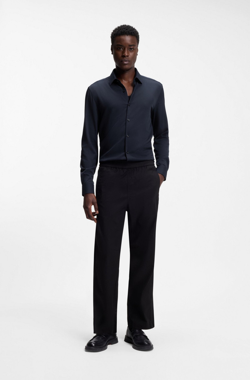HUGO SLIM-FIT SHIRT IN STRETCH TWILL outlook
