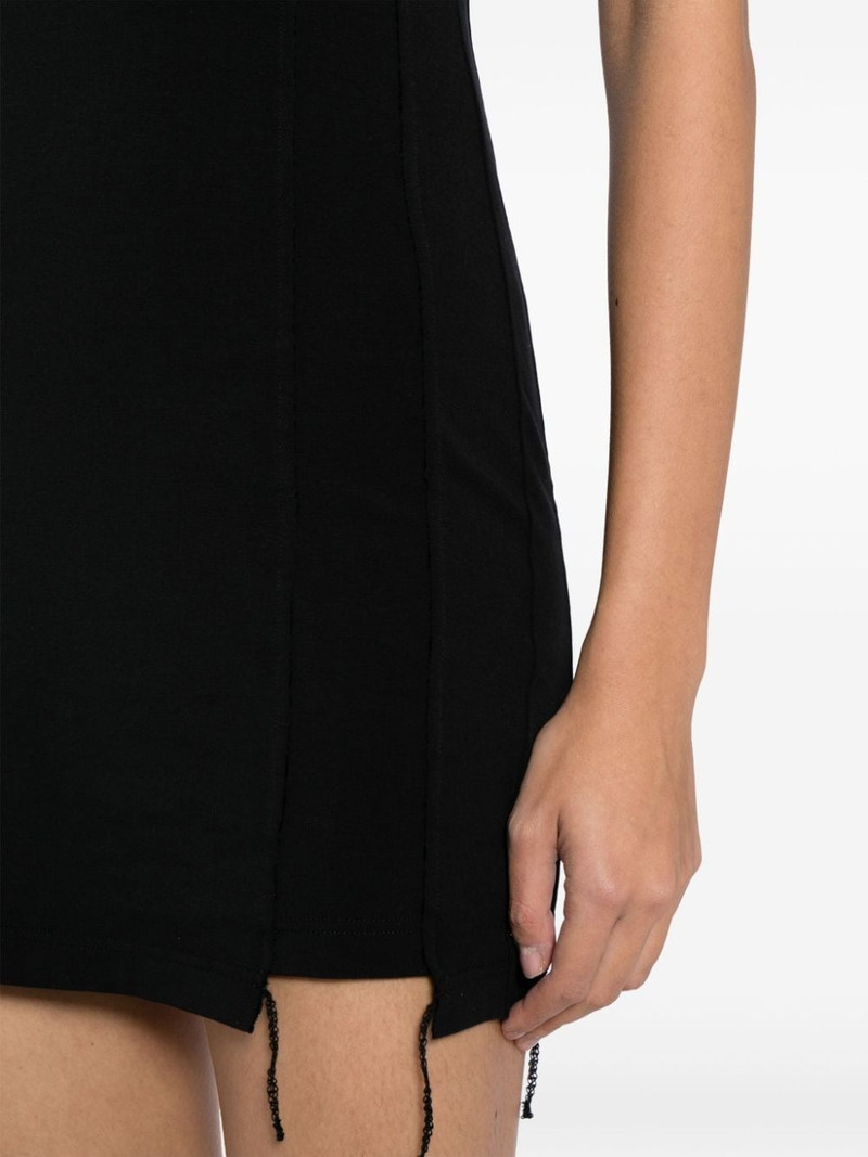 cut-out short-sleeve minidress 5