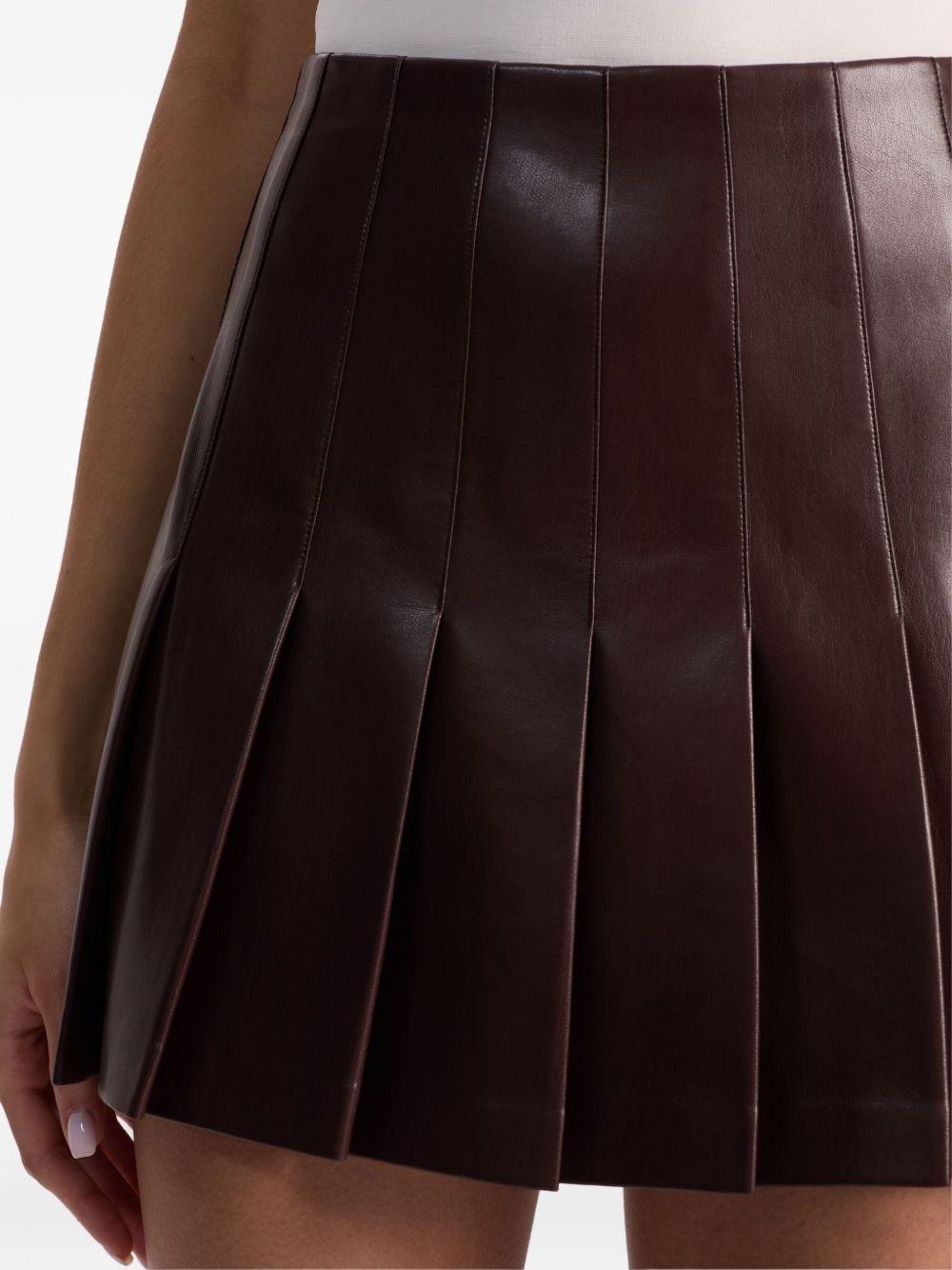 Carter pleated mini skirt - 5