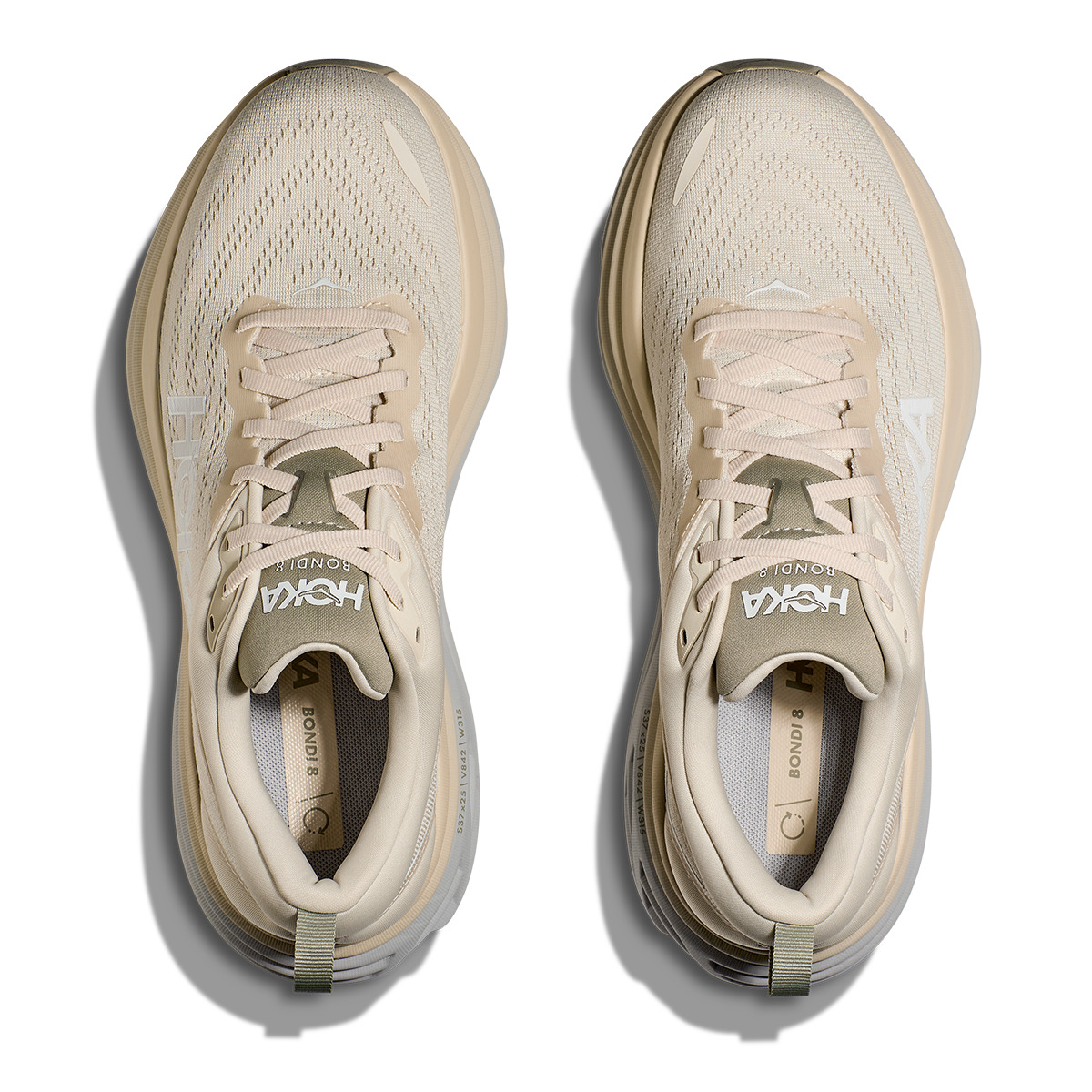 Hoka Bondi 8 - Oat Milk - Barley - 3