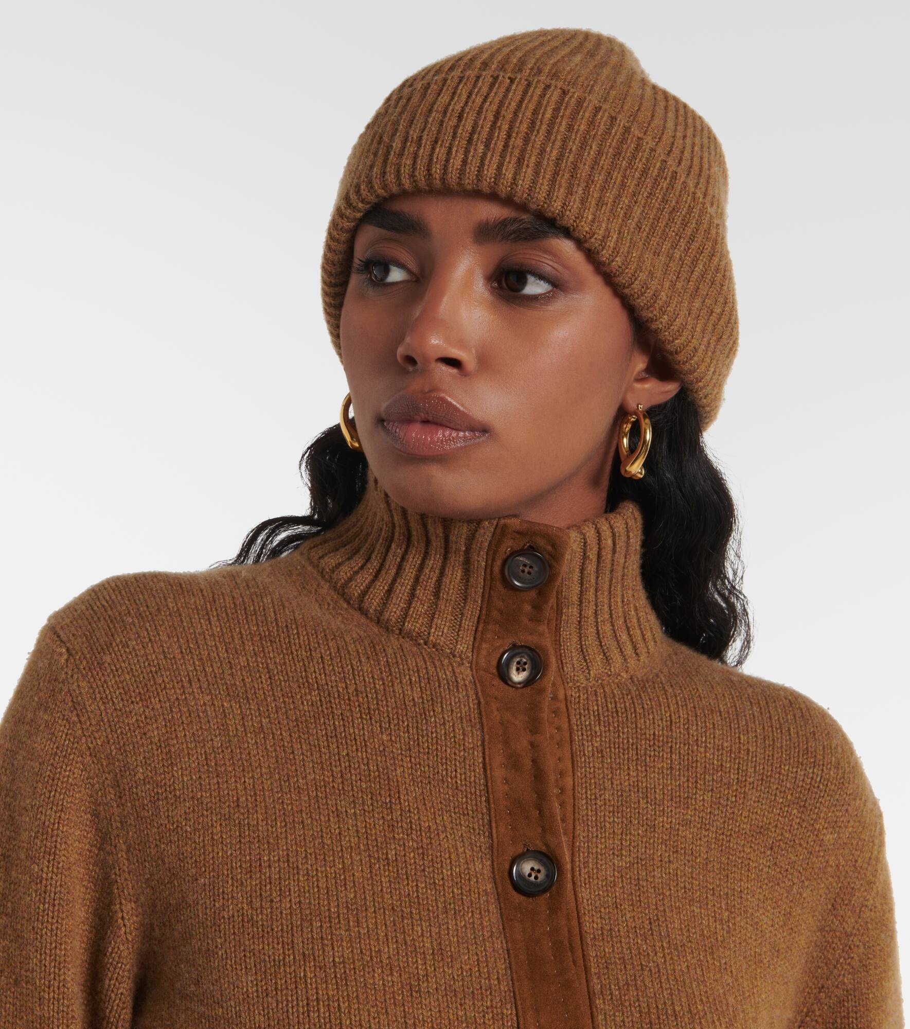 Fobello ribbed-knit cashmere beanie - 2