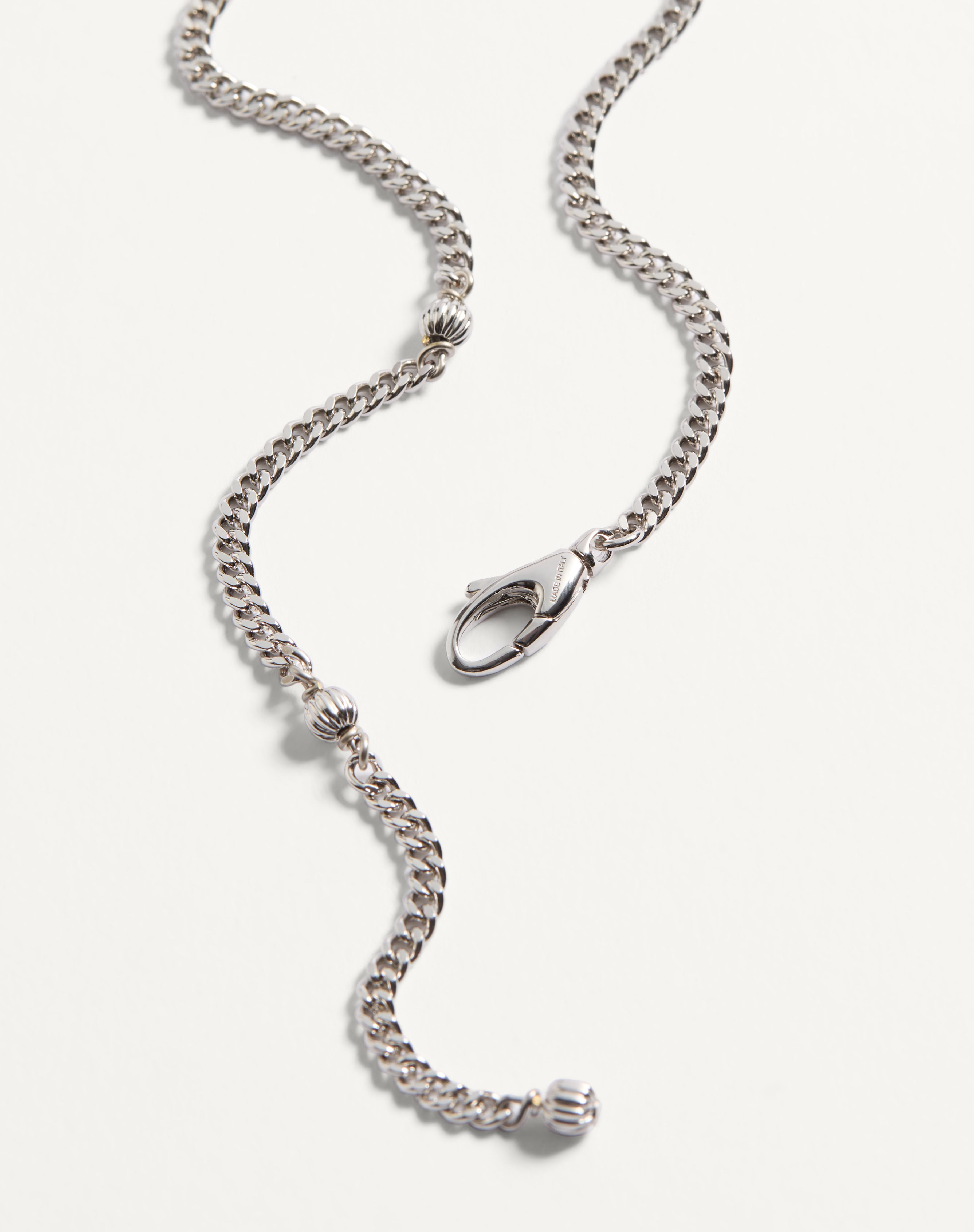 VALENTINO GARAVANI VLOGO SIGNATURE METAL NECKLACE - 5