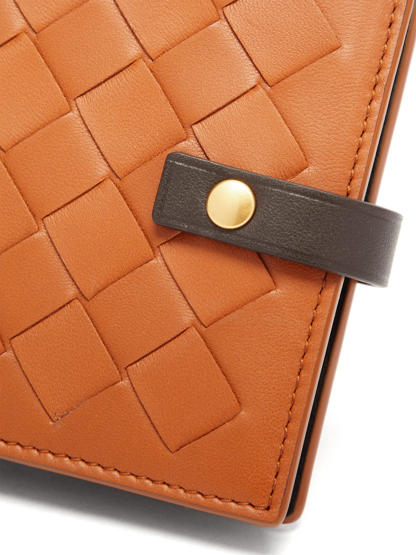 Intrecciato leather wallet - 5