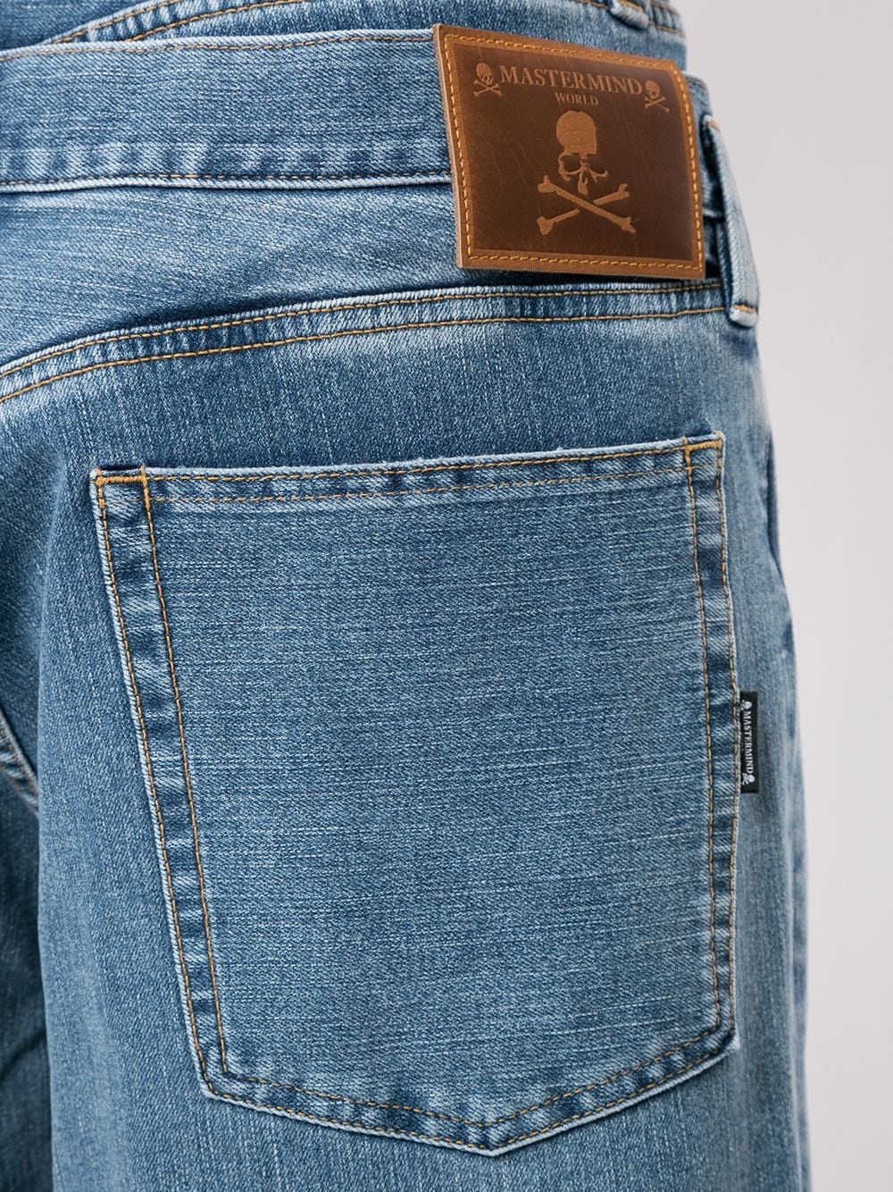 rear logo jeans - 5