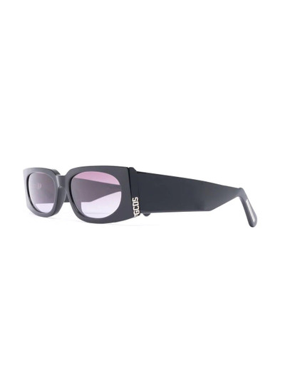 GCDS rectangular frame sunglasses outlook