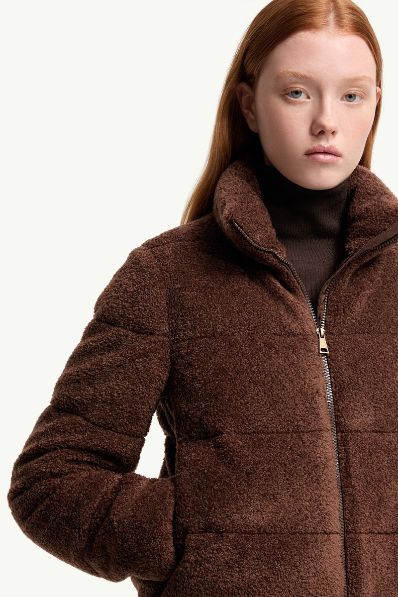 Cedre Teddy Short Down Jacket 6