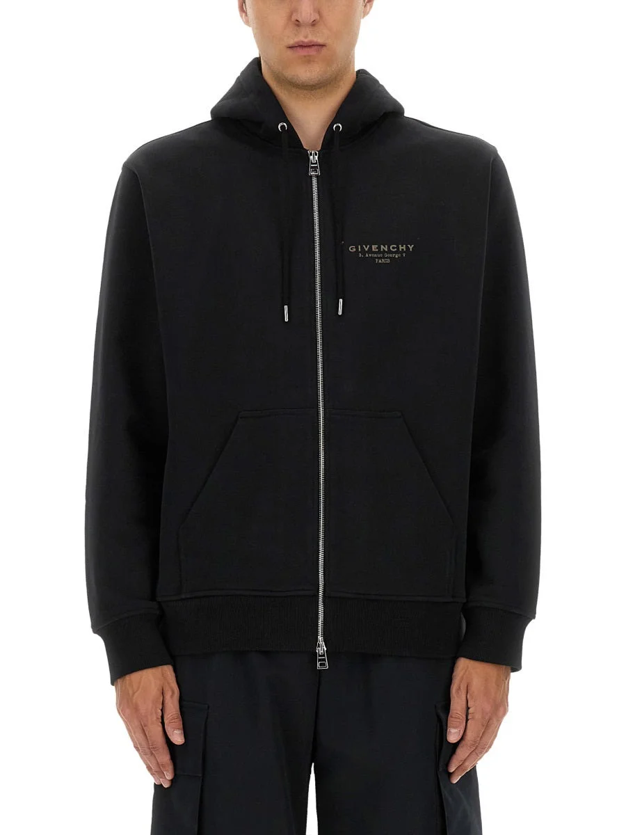 Givenchy Men Zipper Hoodie - 1