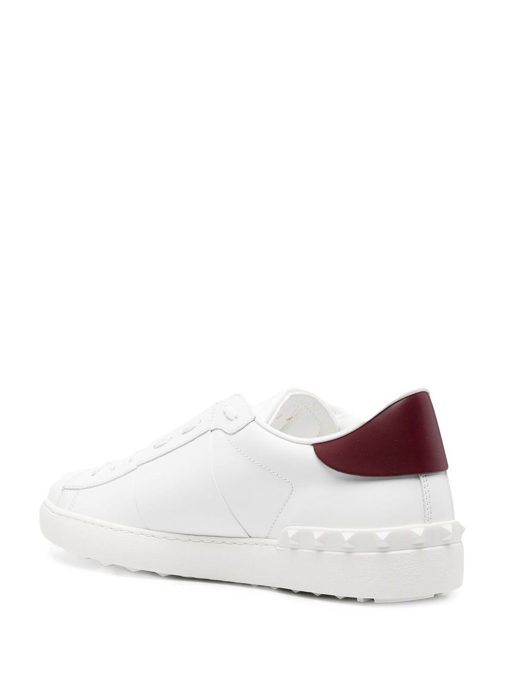 VLTN leather low-top sneakers - 3