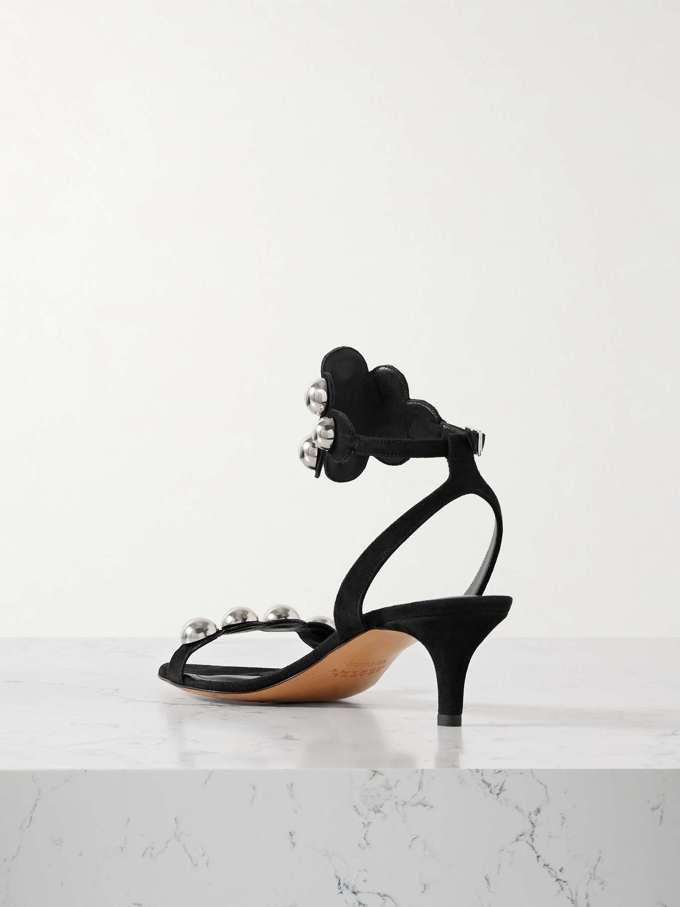 Isabel Marant Vikto studded suede sandals Black | REVERSIBLE