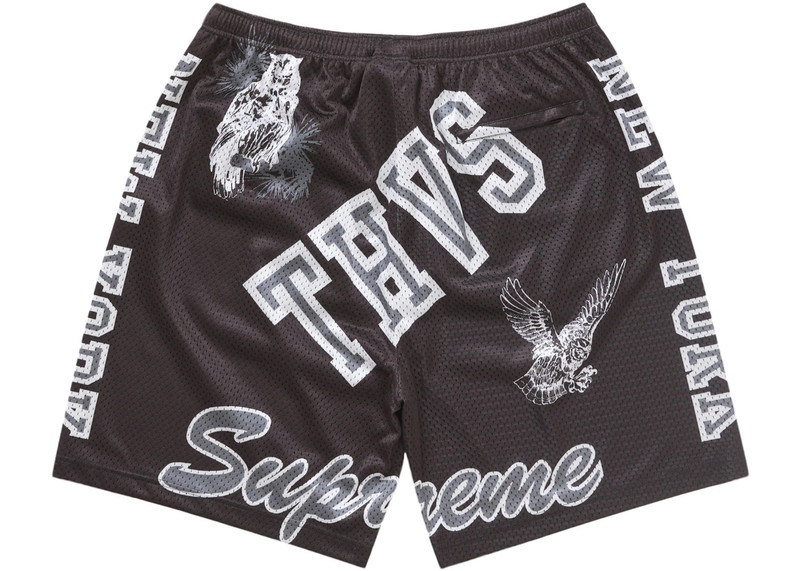 Supreme Supreme Varsity Mesh Short Black outlook