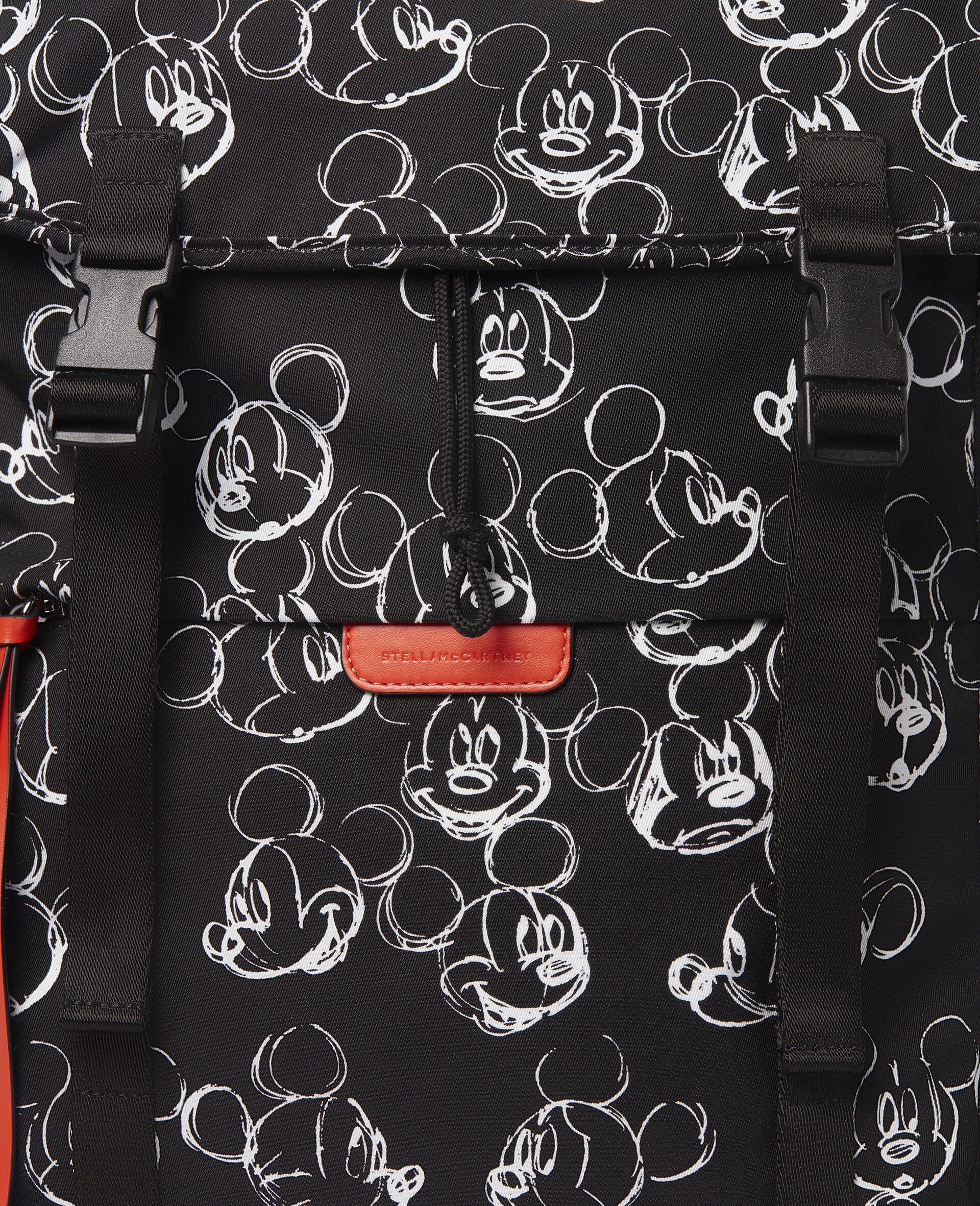 Fantasia Mickey Print Logo Backpack - 4