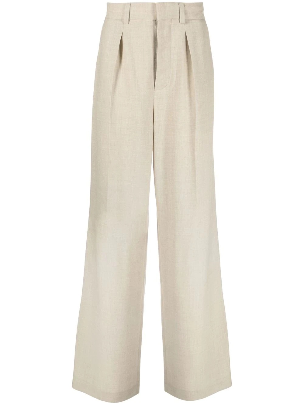 baggy flare trousers - 1