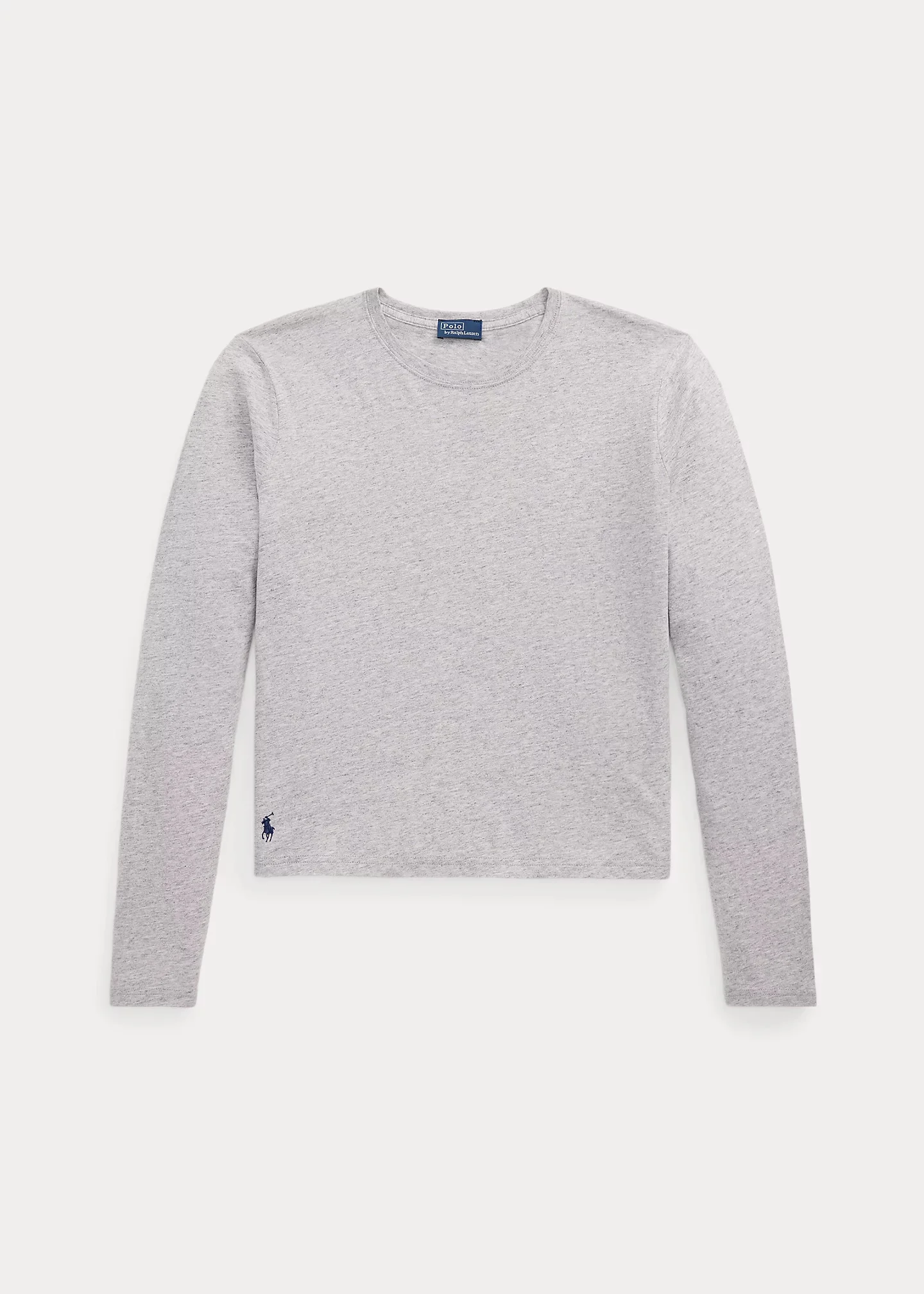 Shrunken Fit Jersey Long-Sleeve Tee - 1