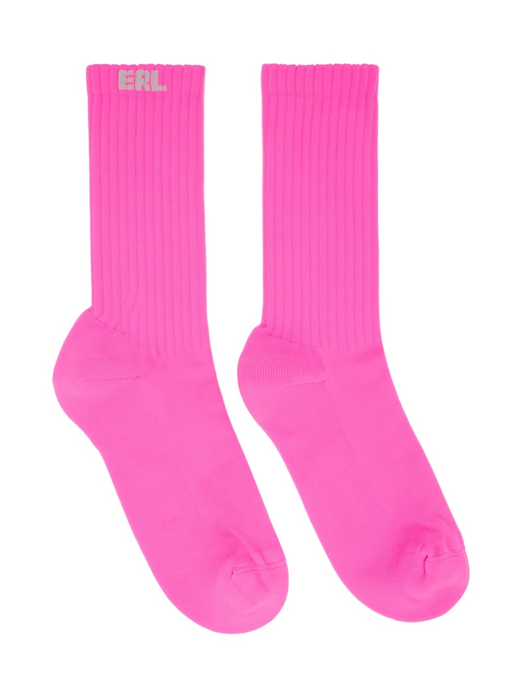 Pink Knit Socks - 1