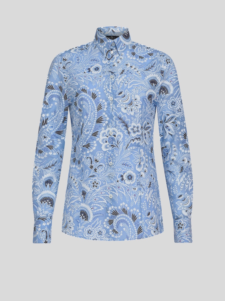 PRINTED SLIM-FIT SHIRT - 1