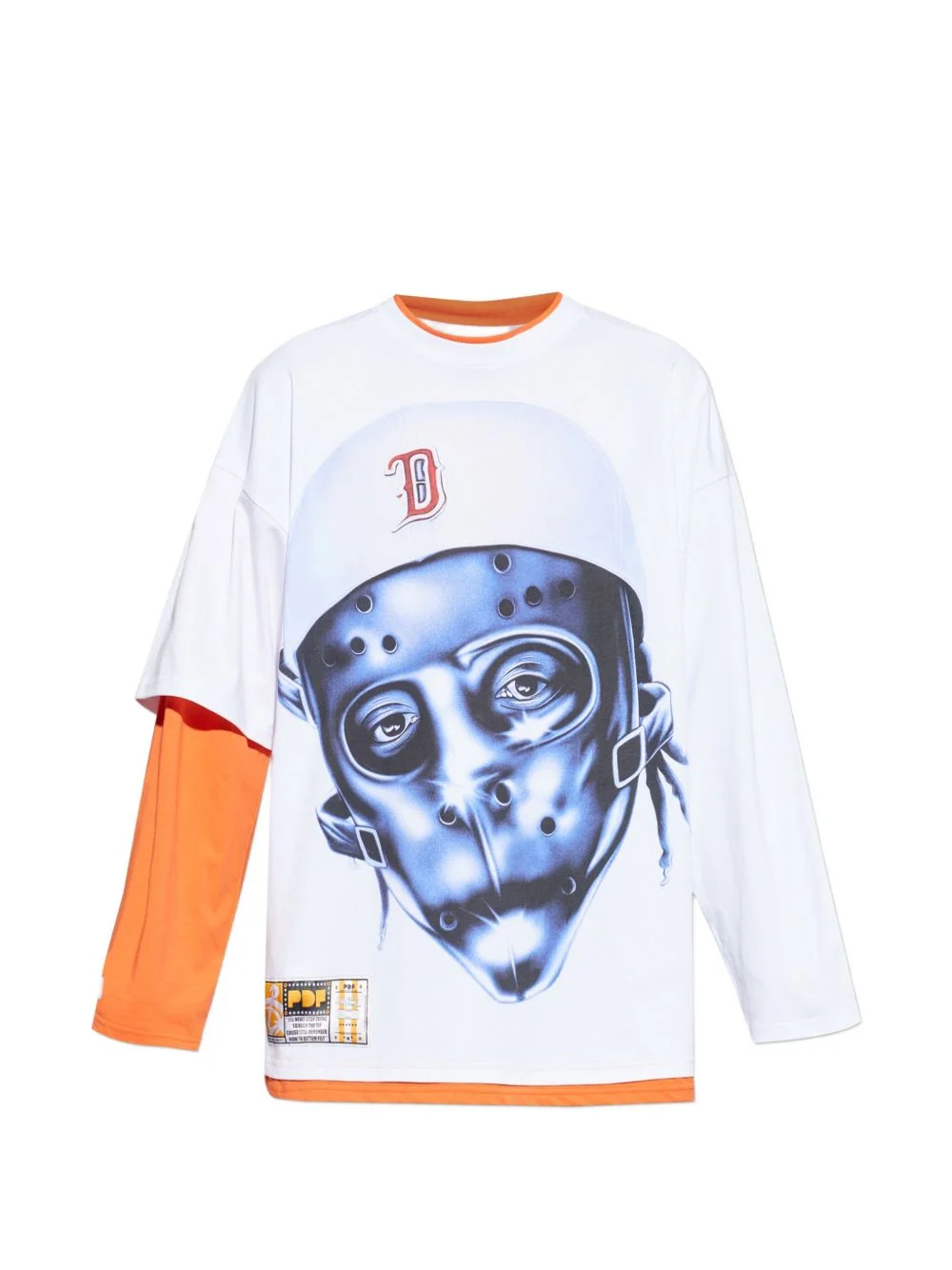 graphic-print crew-neck T-shirt - 1