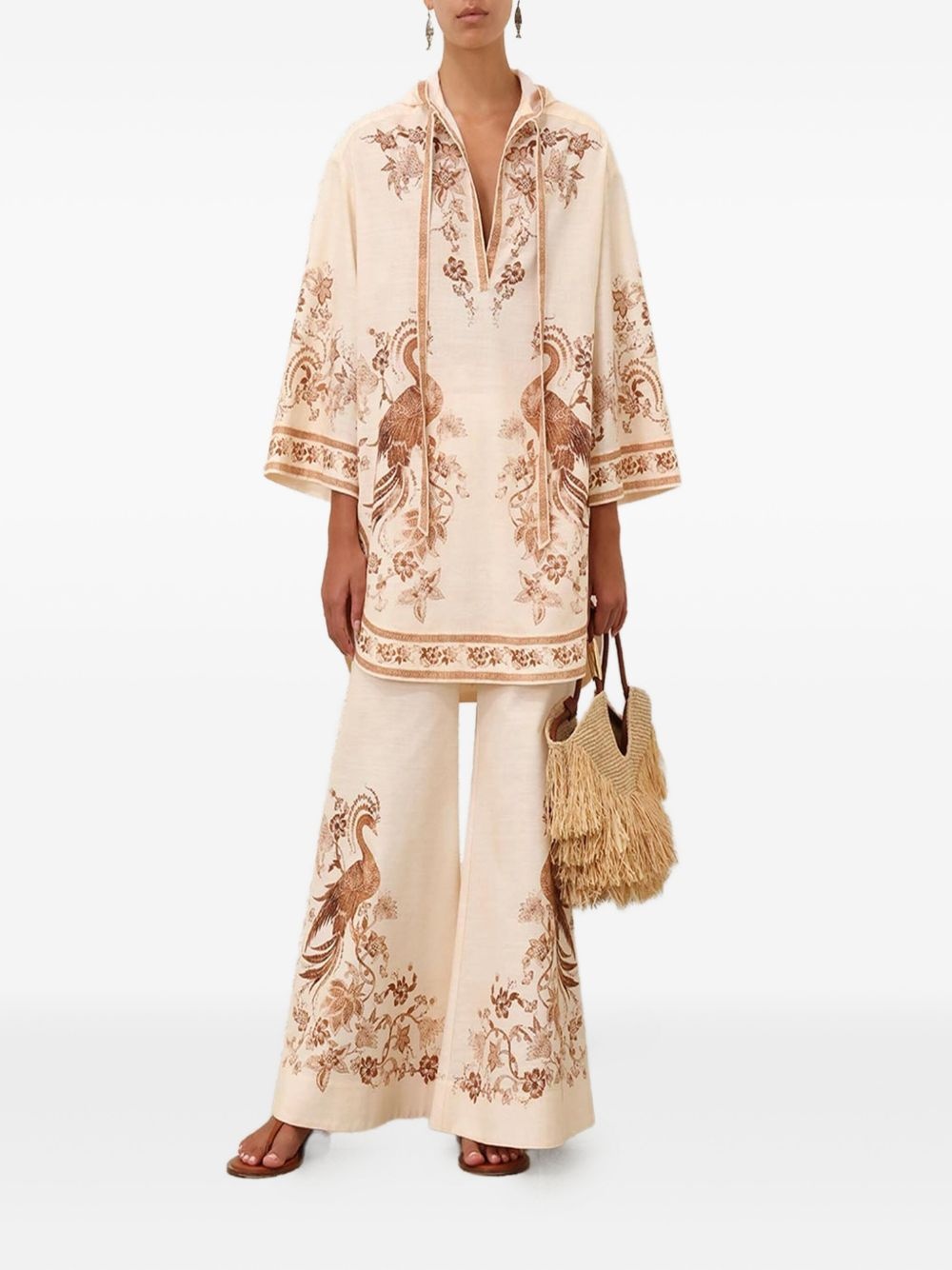 embroidered trousers - 3